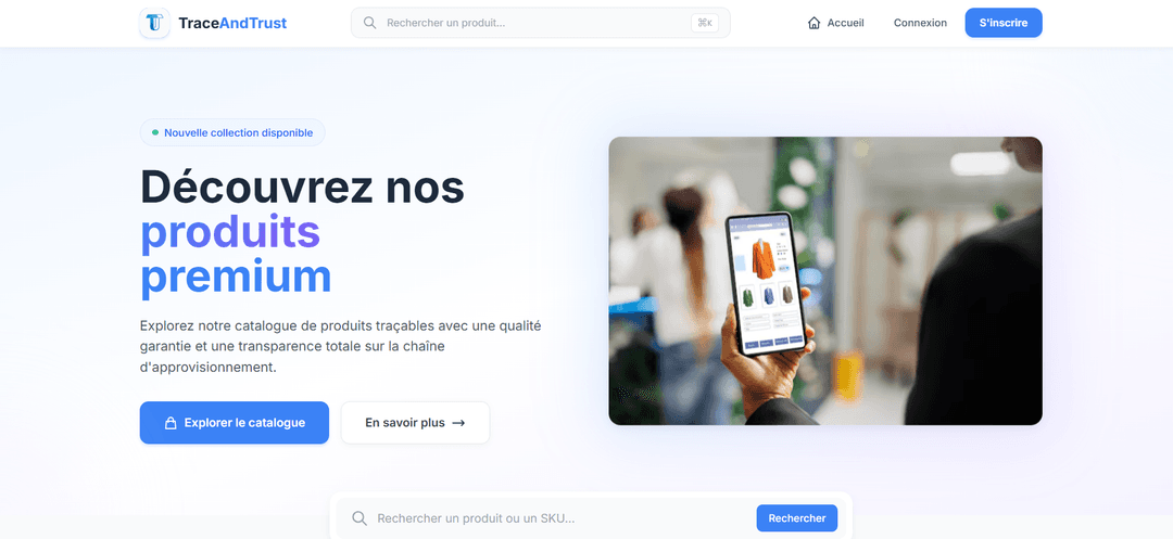 Trace & Trust - Frontend